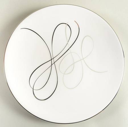 Adorn Coupe Accent Luncheon Plate