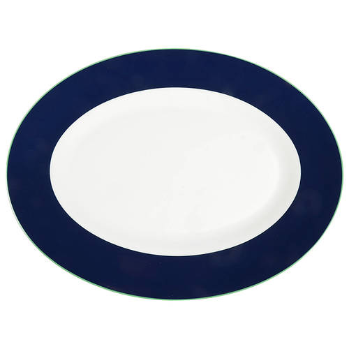 Hopscotch Drive 16" Oval Serving Platter