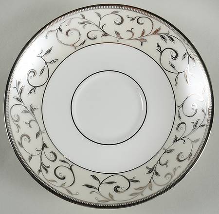 Opal Innocence Silver Saucer by Lenox