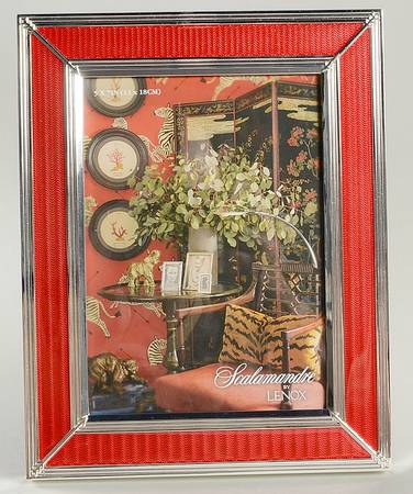 Zebras Gold Metal Frame-Holds 5" X 7"