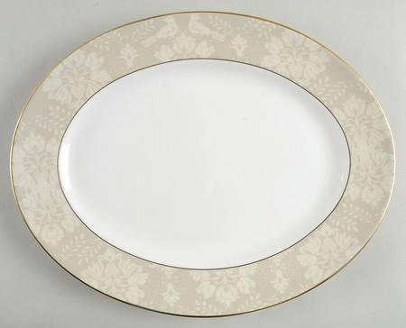 Love Bird 13" Oval Serving Platter