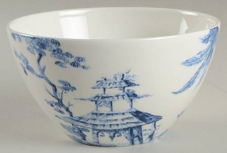 Toile Tale Sky Blue 5" All Purpose Bowl