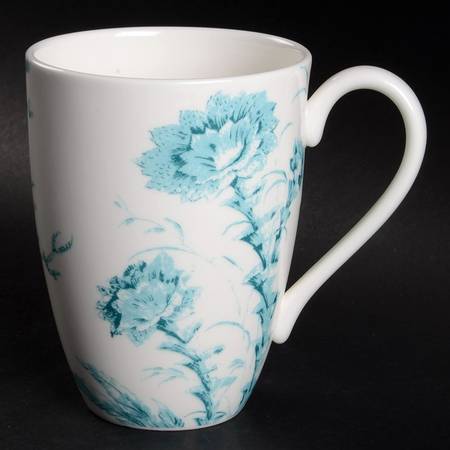 Toile Tale Teal Mug