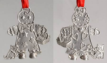 Roger & Ginger Ornament (Set of 2 Motifs)