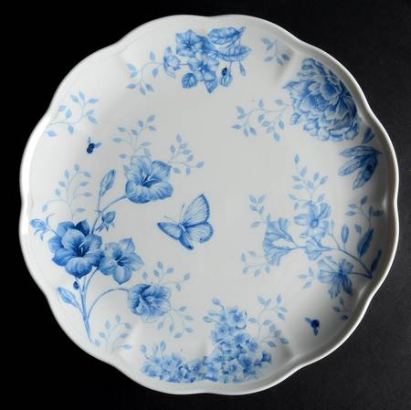 Butterfly Meadow Toile Blue(Turquoise) by Lenox