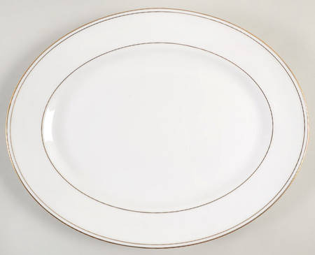 Federal Gold (Reintroduced 2013) 13" Oval Serving Platter