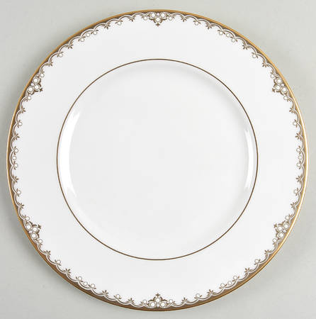 Federal Gold (Reintroduced 2013) Accent Luncheon Plate