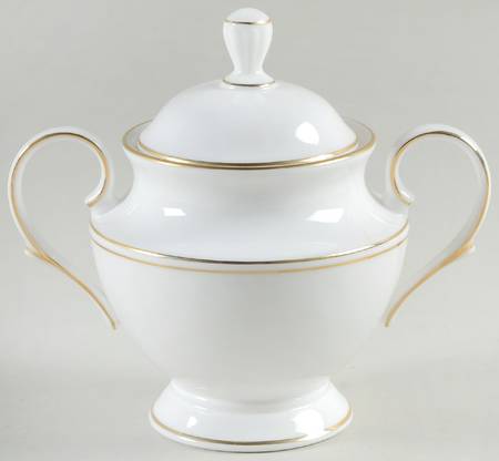 Federal Gold (Reintroduced 2013) Sugar Bowl & Lid