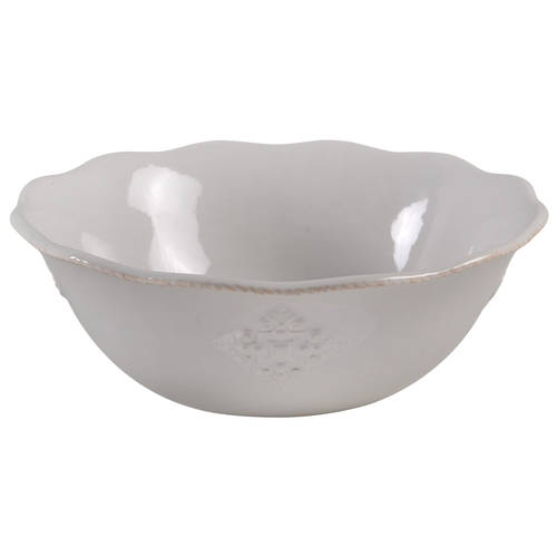 French Perle Charm 10" Round Serving Bowl