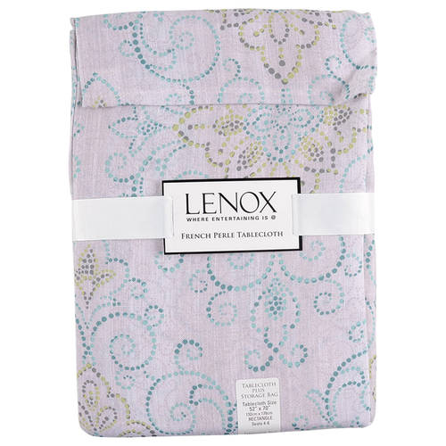 French Perle Charm 52" x 70" Oblong Tablecloth
