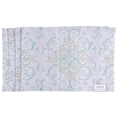 French Perle Charm Cloth Placemat - Set of 4