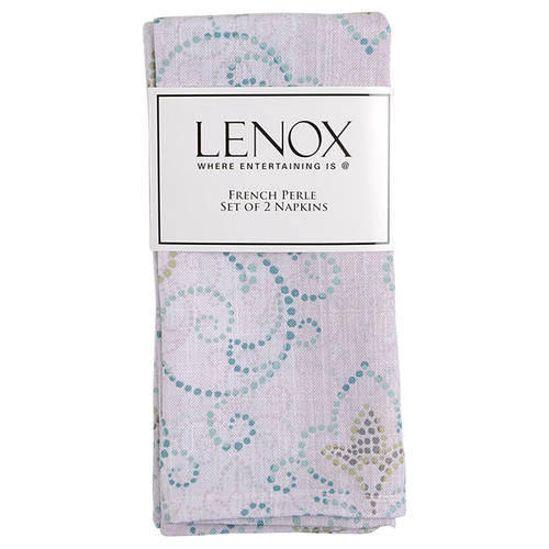 French Perle Charm Cloth Napkin - Set of 2