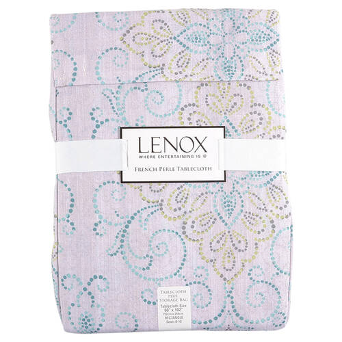 French Perle Charm Rectangular Tablecloth 60" X 102"