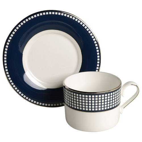 Escapade Flat Cup & Saucer Set by Lenox