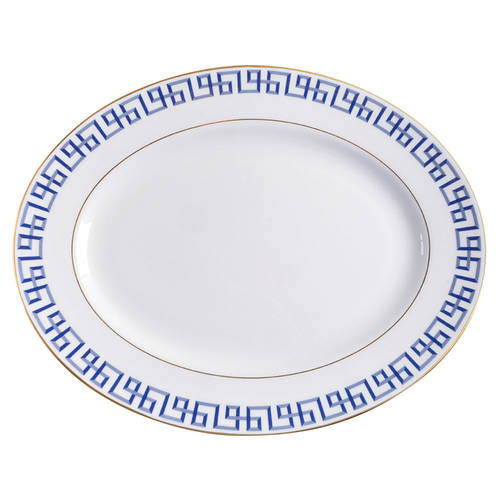 Darius Gold 13" Oval Serving Platter