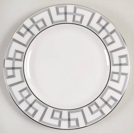 Darius Silver (Platinum) Salad Plate