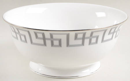 Darius Silver (Platinum) 8" Round Serving Bowl