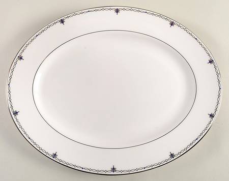 Sapphire Jewel 13" Oval Serving Platter