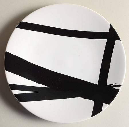 Urban Graffiti Salad Plate