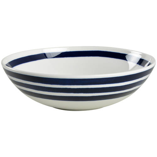 Charlotte Street Blue 8" Individual Pasta Bowl - Set of 4 by Lenox