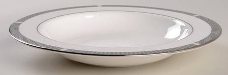 Silver Sophisticate 9" Soup/Pasta Bowl