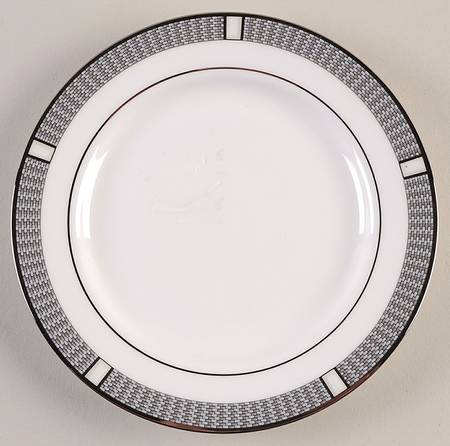 Silver Sophisticate Bread & Butter Plate