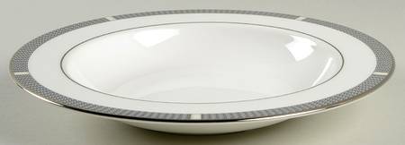 Silver Sophisticate 9" Soup/Pasta Bowl