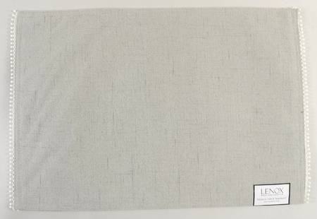French Perle Grey Cloth Placemat