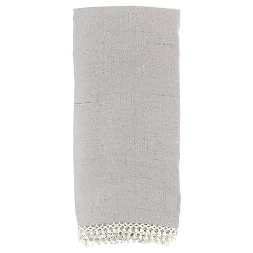 French Perle Grey Cloth Napkin - Set of 2