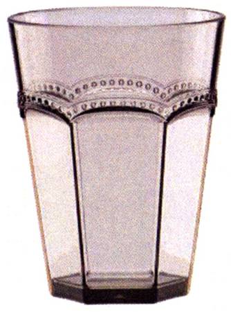 French Perle Grey 10 Oz Acrylic Tumbler