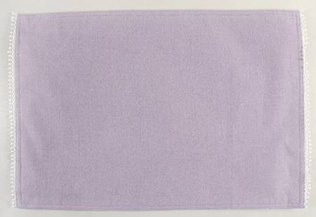French Perle Violet Cloth Placemat
