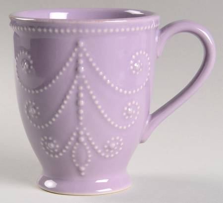 French Perle Violet Mug