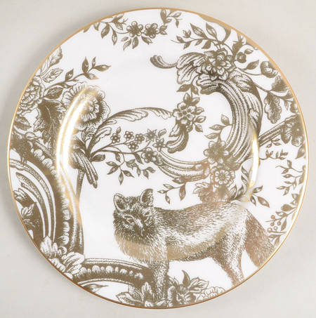 Gilded Forest Salad Plate