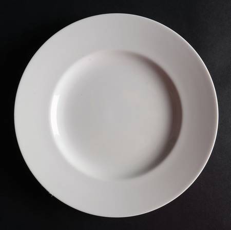 Continental Dining White Salad Plate