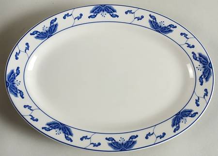 LJ1 10" Oval Serving Platter
