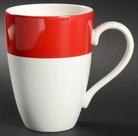 Continental Dining Red Mug by Lenox