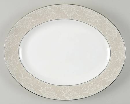 Larkspur 13" Oval Serving Platter