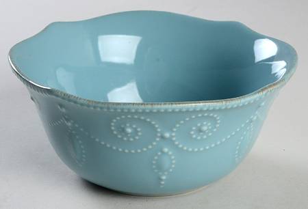 French Perle Robins Egg Blue 6" All Purpose Bowl