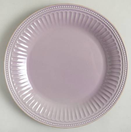 French Perle Groove Violet by Lenox
