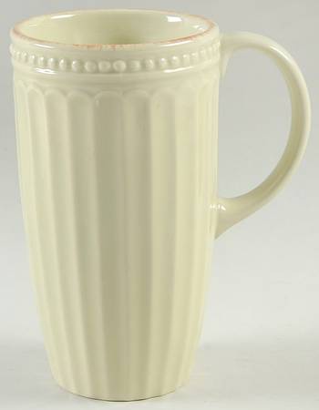 French Perle Groove Pistachio Tall Mug