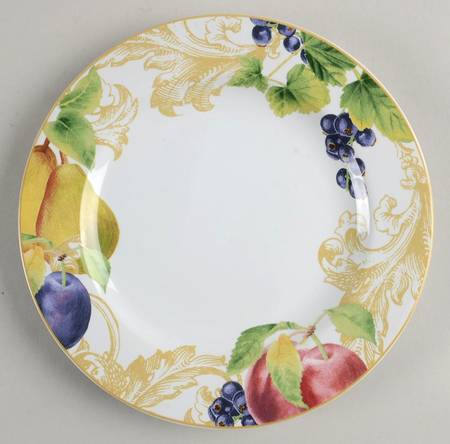 Garden Mural Salad Plate