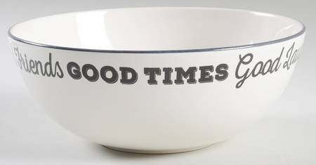 Around the Table 8" Round Serving Bowl