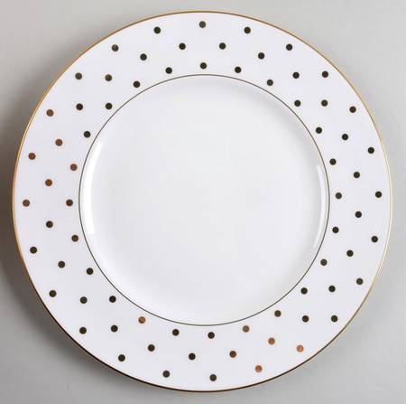 Larabee Road Gold Dinner Plate