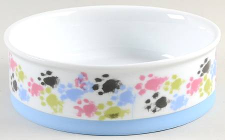 Pet Lover Paw Prints Pet Bowl