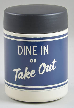 All in Good Taste Small Metal Insulated Food Container