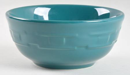 Woven Traditions Teal Blue 5" All Purpose Bowl