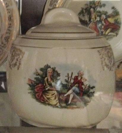 LOF5 Sugar Bowl & Lid