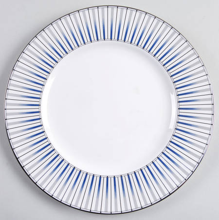 Geodesia Blue Accent Salad Plate