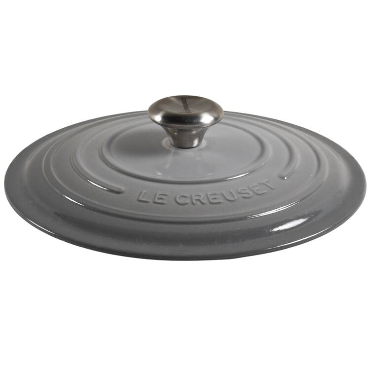 Mist Grey, French Grey Lid for 5.5 Qt Cast Iron Dutch Oven