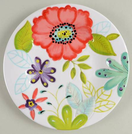 Flora Salad/Dessert Plate